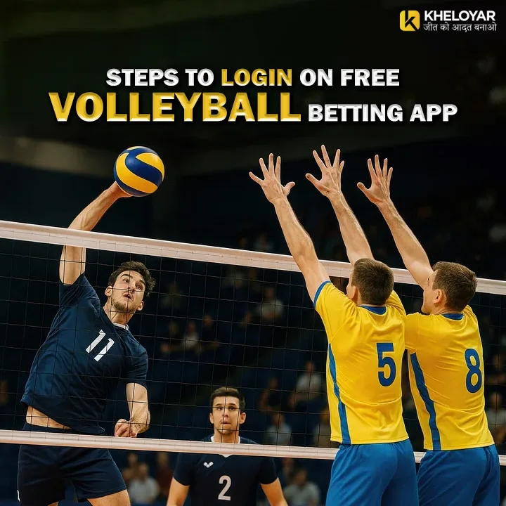 Steps to Login on Free Volleyball Betting App