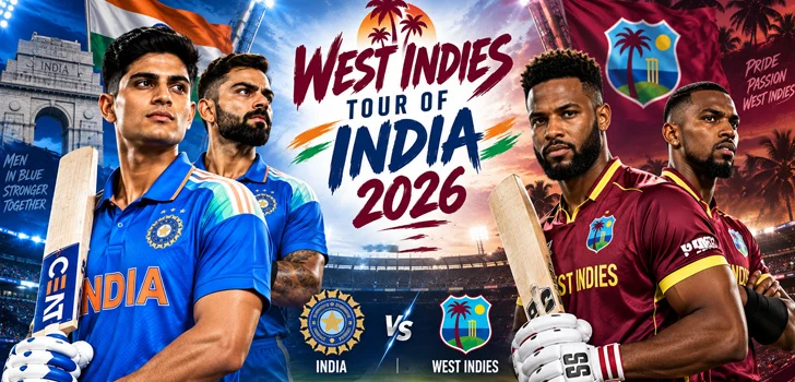 West Indies tour of India, 2026